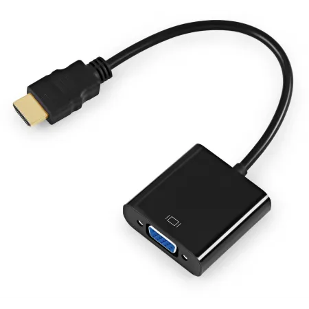 Переходник KingPrice KP-HDMI(m)-VGA(f) HDMI (m) VGA (f) 0.1м черный