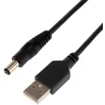 Кабель Rexant DC-Jack 3.5 (m) USB A(f) 1.5м (18-0231) черный