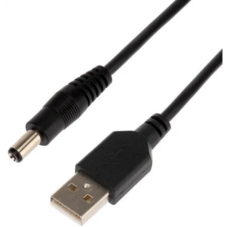 Кабель Rexant DC-Jack 3.5 (m) USB A(f) 1.5м (18-0231) черный Кабель Rexant DC-Jack 3.5 (m) USB A(f) 1.5м (18-0231) черный