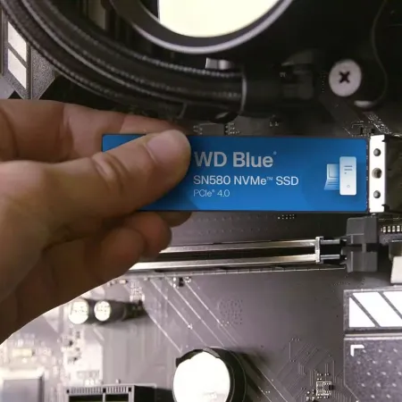 Накопитель SSD WD PCIe 4.0 x4 500GB WDS500G3B0E Blue SN580 M.2 2280