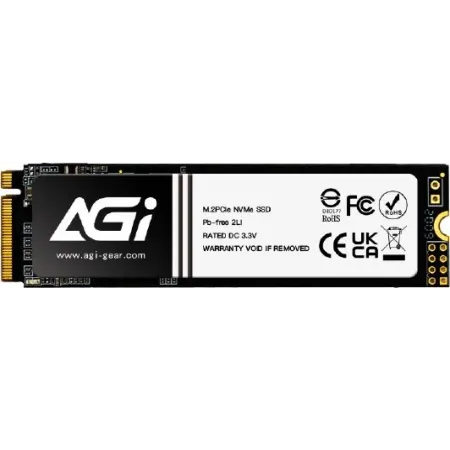 Накопитель SSD AGi PCIe 3.0 x4 256GB AGI25B066AI198 AI198 M.2 2280