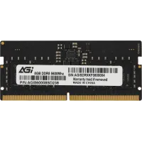 Память DDR5 8GB 5600MHz AGi AGI560008SD238 RTL PC5-44800 CL40 SO-DIMM 262-pin 1.1В single rank Ret