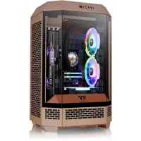 Корпус Thermaltake The Tower 300 Gravel Send коричневый без БП miniITX 8x120mm 6x140mm 2xUSB3.0 audio bott PSU