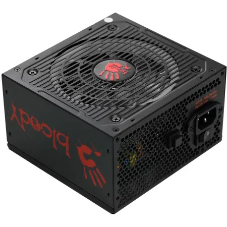 Блок питания Bloody ATX 750W BD-PS750G 80+ gold (20+4pin) APFC 120mm fan color LED 6xSATA Cab Manag RTL