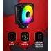 Устройство охлаждения(кулер) Bloody BD-AC220-ARGB1 ARGB Soc-AM5/AM4/1200/1700/1851 черный 4-pin 14-26dB Al+Cu LCD 220W 596gr Ret (BD-AC220-ARGB1-BK)