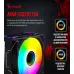 Устройство охлаждения(кулер) Bloody BD-AC220-ARGB1 ARGB Soc-AM5/AM4/1200/1700/1851 черный 4-pin 14-26dB Al+Cu LCD 220W 596gr Ret (BD-AC220-ARGB1-BK)