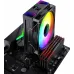 Устройство охлаждения(кулер) Bloody BD-AC220-ARGB1 ARGB Soc-AM5/AM4/1200/1700/1851 черный 4-pin 14-26dB Al+Cu LCD 220W 596gr Ret (BD-AC220-ARGB1-BK)