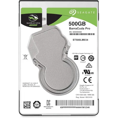 Жесткий диск Seagate SATA-III 500GB ST500LM034 Notebook/Desktop Barracuda 4KN (7200rpm) 128Mb 2.5"