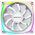 Вентилятор для корпуса Montech RX140 Reverse ARGB 140х140x25 белый 4-pin 27.9дБ (RX140 PWM WHITE) Ret