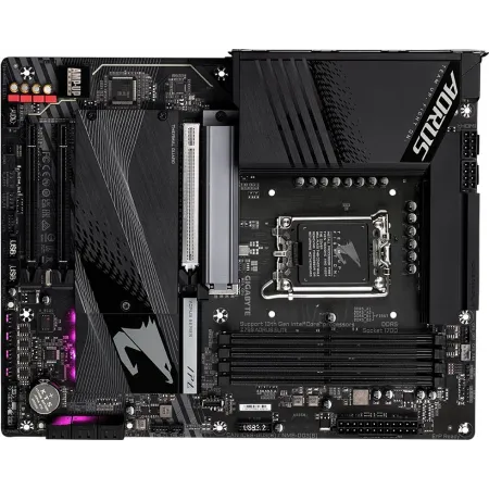 Материнская плата Gigabyte Z790 AORUS ELITE Soc-1700 Intel Z790 4xDDR5 ATX AC`97 8ch(7.1) 2.5Gg RAID+HDMI+DP