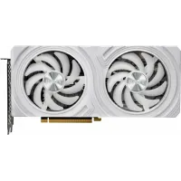 Видеокарта Palit PCI-E 4.0 RTX4070 DUAL WHITE OC NVIDIA GeForce RTX 4070 12Gb 192bit GDDR6 1920/20000 HDMIx1 DPx3 HDCP Ret