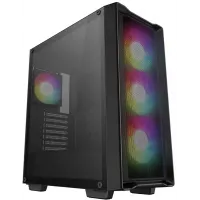 Корпус Deepcool CC560 Mesh V2 черный без БП ATX 4x120mm 5x140mm 2xUSB3.0 audio bott PSU Корпус Deepcool CC560 Mesh V2 черный без БП ATX 4x120mm 5x140mm 2xUSB3.0 audio bott PSU