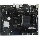 Материнская плата Biostar B550MHP Soc-AM4 AMD B450 2xDDR4 mATX AC`97 8ch(7.1) GbLAN RAID+VGA+HDMI