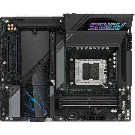 Материнская плата Gigabyte X870E AORUS PRO SocketAM5 AMD X870 4xDDR5 ATX AC`97 8ch(7.1) 2.5Gg RAID+HDMI