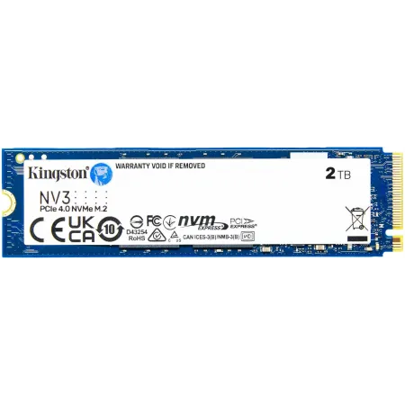 Накопитель SSD Kingston PCIe 4.0 x4 2TB SNV3S/2000G NV3 M.2 2280