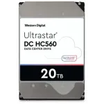 Жесткий диск WD SAS 3.0 20TB 0F38652 WUH722020BL5204 Server Ultrastar DC HC560 512E (7200rpm) 512Mb 3.5"