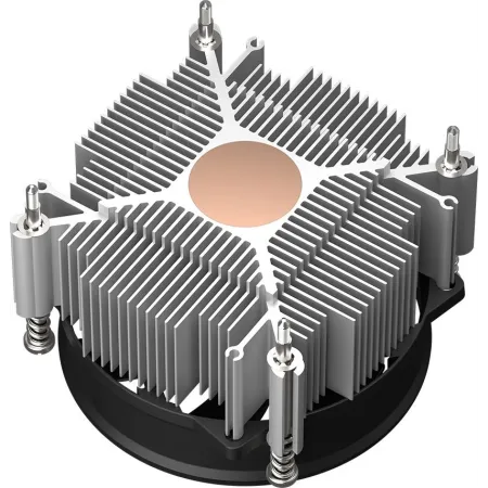 Устройство охлаждения(кулер) PcCooler R95-I Soc-1200/1700/1851 серебристый/черный 4-pin 31.2dB Al+Cu 95W 400gr Ret (R95-XXNIXX-GL)