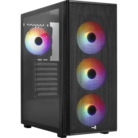 Корпус Aerocool Designer-G-BK-v1 черный без БП ATX 2xUSB2.0 1xUSB3.0 audio bott PSU