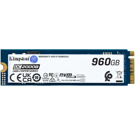 Накопитель SSD Kingston PCIe 4.0 x4 960GB SEDC2000BM8/960G DC2000B M.2 2280 0.4 DWPD