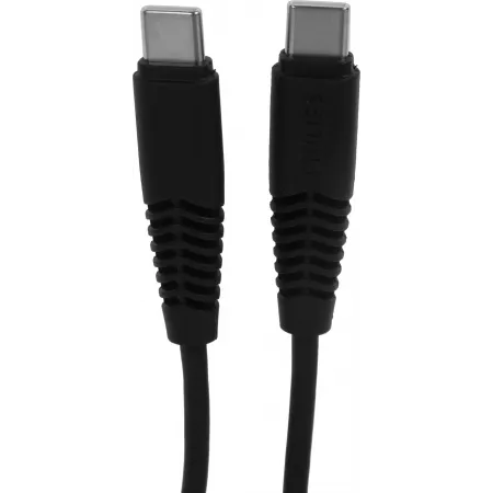 Кабель Philips DLC5531 USB Type-C (m)-USB Type-C (m) 1.2м черный коробка (упак.:1шт)