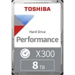 Жесткий диск Toshiba SATA-III 8TB HDWR180UZSVA Desktop X300 (7200rpm) 256Mb 3.5"