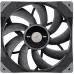 Вентилятор для корпуса Thermaltake Toughfan 14 140х140x25 черный 4-pin 33.2дБ (упак.:2шт) (CL-F085-PL14BL-A) Ret