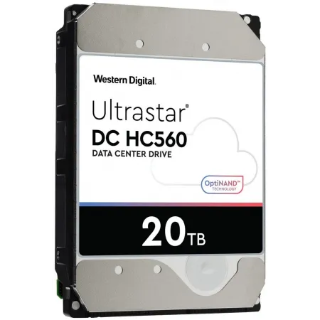 Жесткий диск WD SATA-III 20TB 0F38765 WUH722020BLE604 Server Ultrastar DC HC560 512E (7200rpm) 512Mb 3.5"