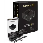 Блок питания Exegate ATX 750W 750VSP 80+ gold (20+4pin) APFC 120mm fan 6xSATA Cab Manag RTL