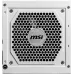 Блок питания MSI ATX 850W MAG A850GL WH PCIE5 80+ gold (20+4pin) APFC 120mm fan 8xSATA Cab Manag RTL