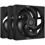 Вентилятор для корпуса ID-Cooling AS-120-K Trio 120х120x25 черный 4-pin 27.2дБ (упак.:3шт) Ret