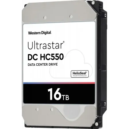 Жесткий диск WD SATA-III 16TB 0F38466 WUH721816ALE6L4 Server Ultrastar DC HC550 512E (7200rpm) 512Mb 3.5"