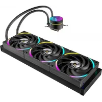 Система водяного охлаждения Formula Oasis L360 ARGB Soc-AM5/AM4/1200/2066/1700/1851 черный 4-pin Al+Cu 360W Ret (OASIS L360 ARGB BK)