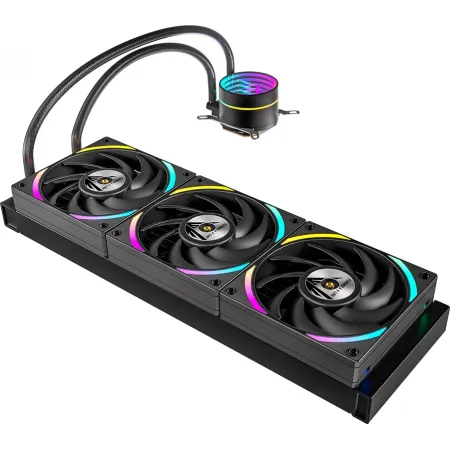 Система водяного охлаждения Formula Oasis L360 ARGB Soc-AM5/AM4/1200/2066/1700/1851 черный 4-pin Al+Cu 360W Ret (OASIS L360 ARGB BK)