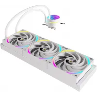 Система водяного охлаждения Formula Oasis L360 ARGB Soc-AM5/AM4/1200/2066/1700/1851 белый 4-pin Al+Cu 360W Ret (OASIS L360 ARGB WH)