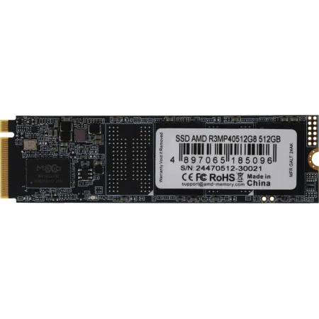 Накопитель SSD AMD PCIe 4.0 x4 512GB R3MP40512G8 Radeon M.2 2280