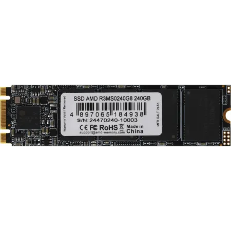 Накопитель SSD AMD SATA 240GB R3MS0240G8 Radeon mSATA