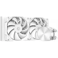 Система водяного охлаждения ID-Cooling FX240 Pro Soc-AM5/AM4/1200/1700/1851 белый 4-pin 35.2dB Al+Cu 300W Ret (FX240 PRO WHITE)