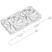 Система водяного охлаждения ID-Cooling FX240 Pro Soc-AM5/AM4/1200/1700/1851 белый 4-pin 35.2dB Al+Cu 300W Ret (FX240 PRO WHITE)