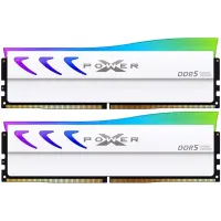 Память DDR5 2x16GB 6000MHz Silicon Power SP032GXLWU60AFDL Xpower Storm RGB RTL Gaming PC5-48000 CL30 DIMM 288-pin 1.35В kit single rank с радиатором Ret