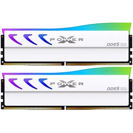 Память DDR5 2x16GB 6000MHz Silicon Power SP032GXLWU60AFDL Xpower Storm RGB RTL Gaming PC5-48000 CL30 DIMM 288-pin 1.35В kit single rank с радиатором Ret