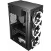 Корпус KingPrice KPCC-MD203 черный без БП ATX 1x80mm 3x120mm 2xUSB2.0 audio
