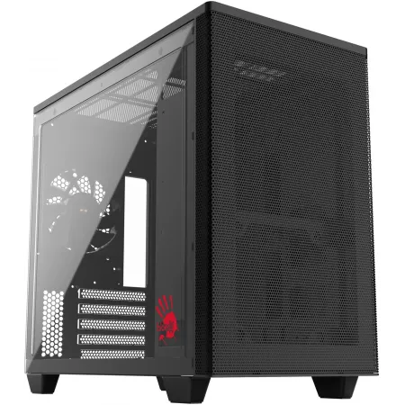 Корпус Bloody BD-CC117F черный без БП mATX 5x120mm 1xUSB2.0 1xUSB3.0 audio bott PSU