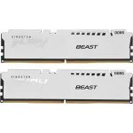 Память DDR5 2x16GB 6000MHz Kingston KF560C36BWE2K2-32 Fury Beast White Expo RTL Gaming PC5-48000 CL36 DIMM 288-pin 1.35В kit single rank с радиатором Ret