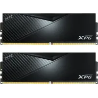 Память DDR5 2x16GB 6000MHz A-Data AX5U6000C3016G-DCLABK XPG Lancer RTL PC5-48000 CL30 DIMM 288-pin 1.35В kit single rank с радиатором Ret