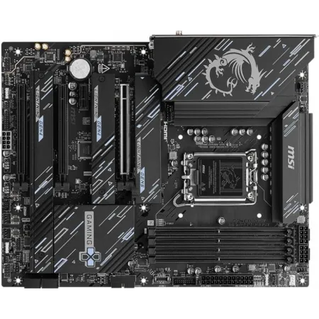 Материнская плата MSI Z890 GAMING PLUS WIFI Soc-1851 Intel Z890 4xDDR5 ATX AC`97 8ch(7.1) 5Gigabit RAID+HDMI+DP