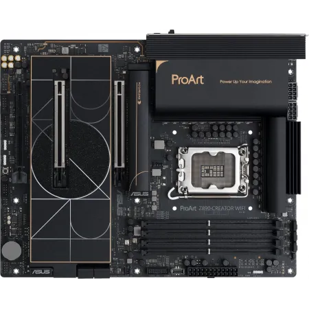 Материнская плата Asus PROART Z890-CREATOR WIFI Soc-1851 Intel Z890 4xDDR5 ATX AC`97 8ch(7.1) 1 x 10Gigabit + 1 x 2.5Gigabit RAID+HDMI+DP
