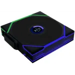 Вентилятор для корпуса Lian-Li Uni Fan TL Wireless LCD 120 LCD Reverse ARGB 120х124x28 черный 4-pin 31дБ (G99.12RTLLCD1W1B.R0) Ret