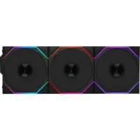 Вентилятор для корпуса Lian-Li Uni Fan TL Wireless 120 ARGB 120х120x28 черный 4-pin 33дБ (упак.:3шт) (G99.12TL1W3B.R0) Ret