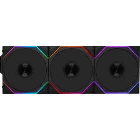 Вентилятор для корпуса Lian-Li Uni Fan TL Wireless 120 ARGB 120х120x28 черный 4-pin 33дБ (упак.:3шт) (G99.12TL1W3B.R0) Ret