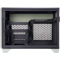 Корпус Thermaltake TR100 Matcha зеленый без БП miniITX 8x140mm 2x200mm 2xUSB3.0 audio bott PSU